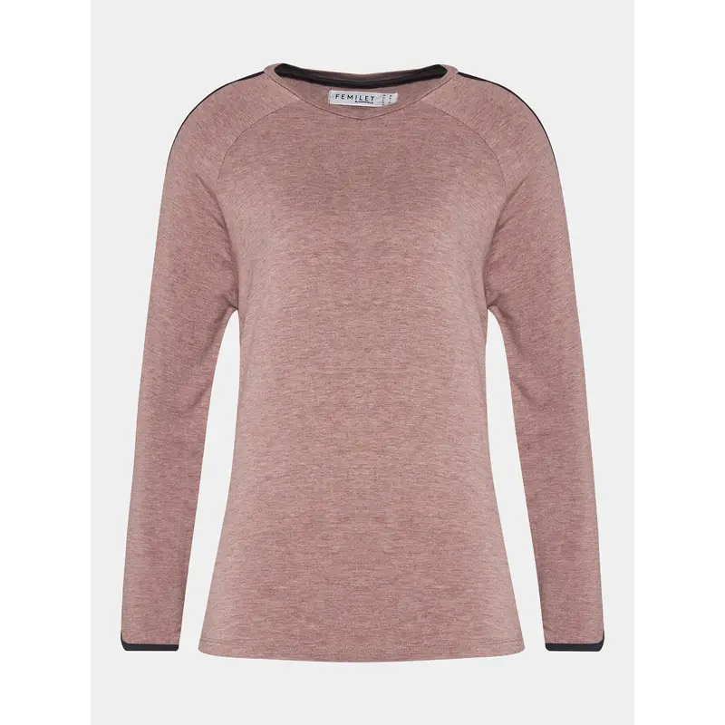 Femilet by Chantelle Maglietta del pigiama Mabel FN8120-02R Rosa Regular Fit