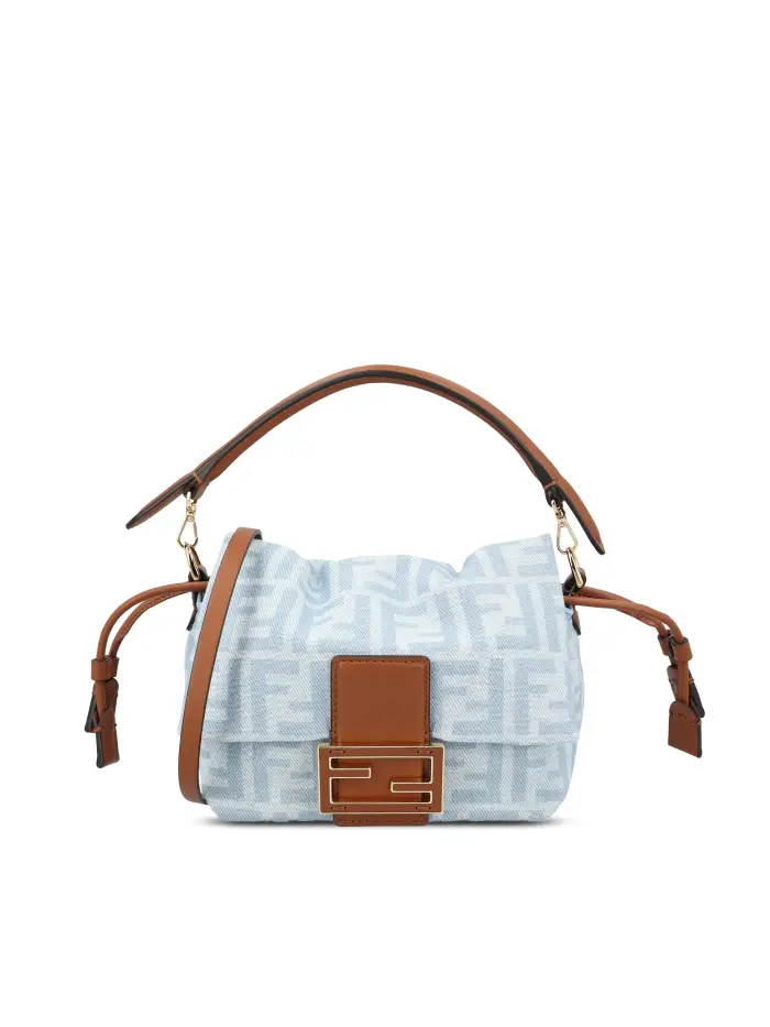 Borsa realizzata in denim BLU