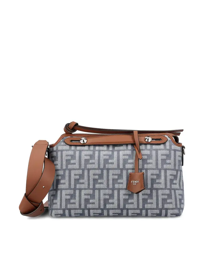 FENDI Borsa By The Way Selleria Medium Reversibile BLU