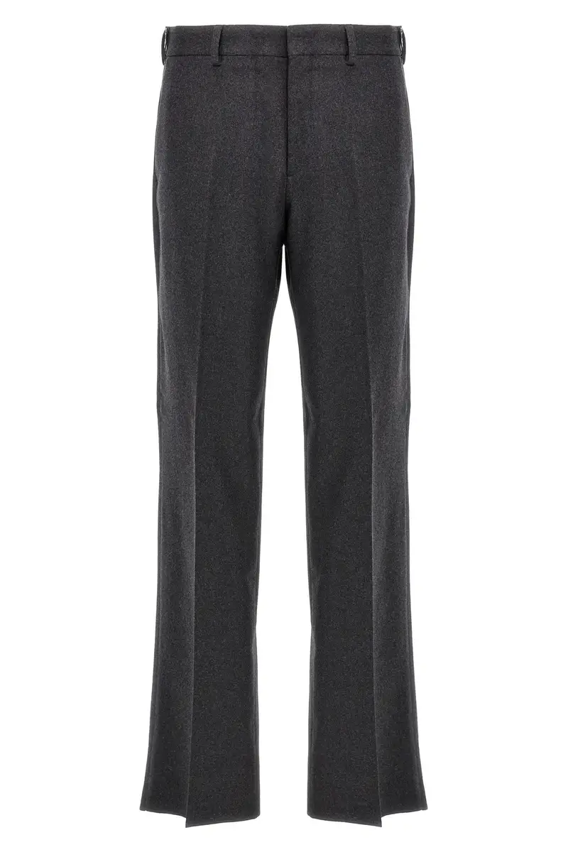 FENDI Pantalone Cashmere Grigio