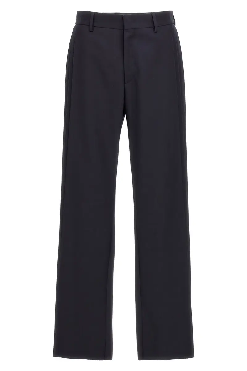FENDI Pantalone Crêpe Blu