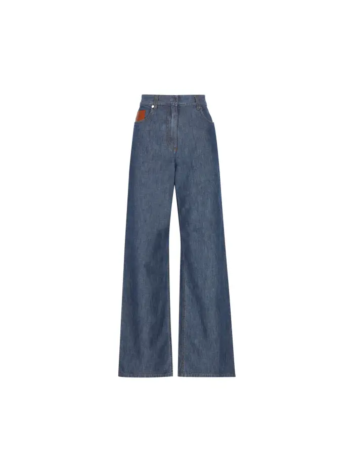 Pantaloni in cotone BLU