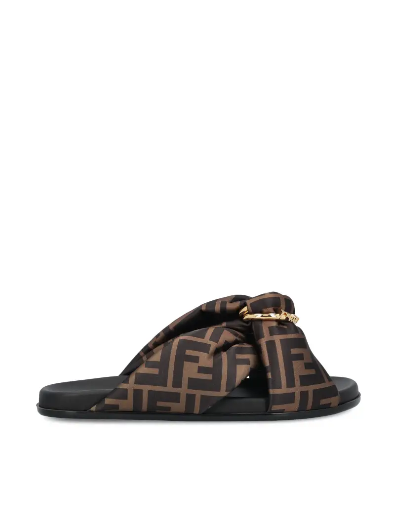 FENDI Slide Feel MARRONE