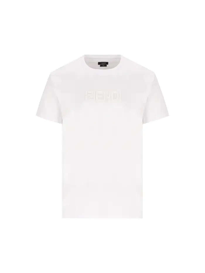 Fendi T-shirt Bianco 4902687