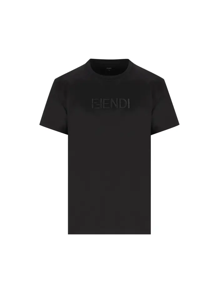 Fendi T-shirt Nero 4902701