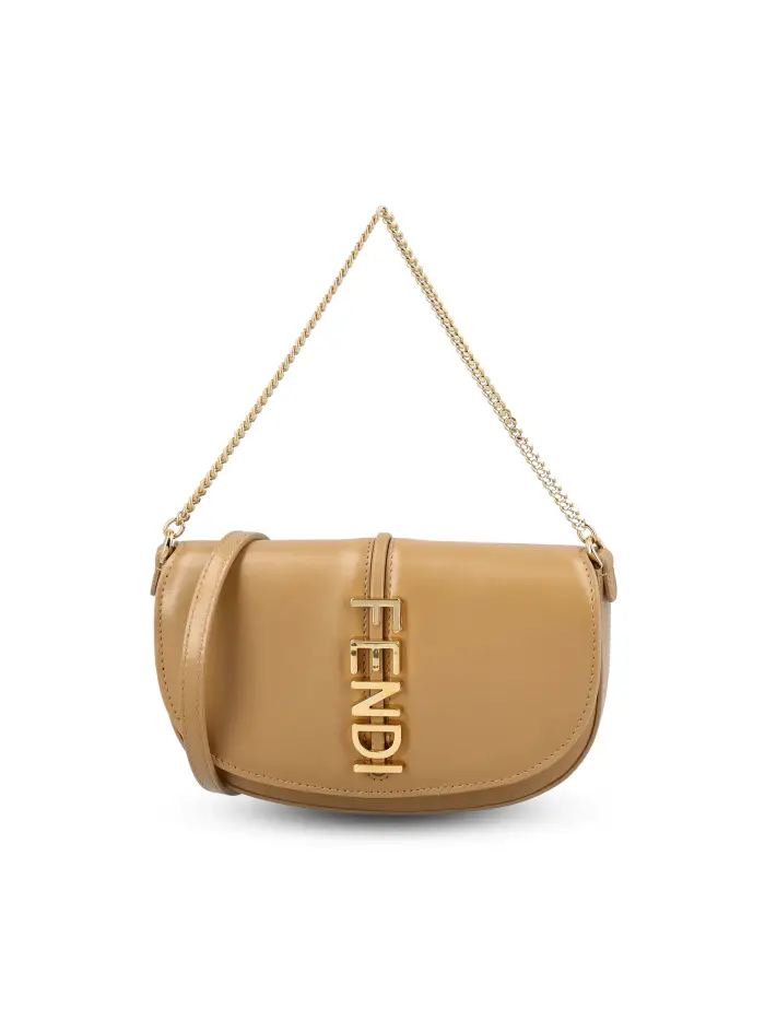 Wallet on Chain realizzato in pelle BEIGE