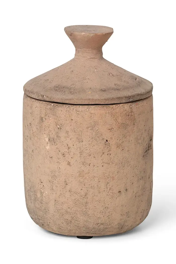 candele profumate di soia Ura Pale Sienna Beige