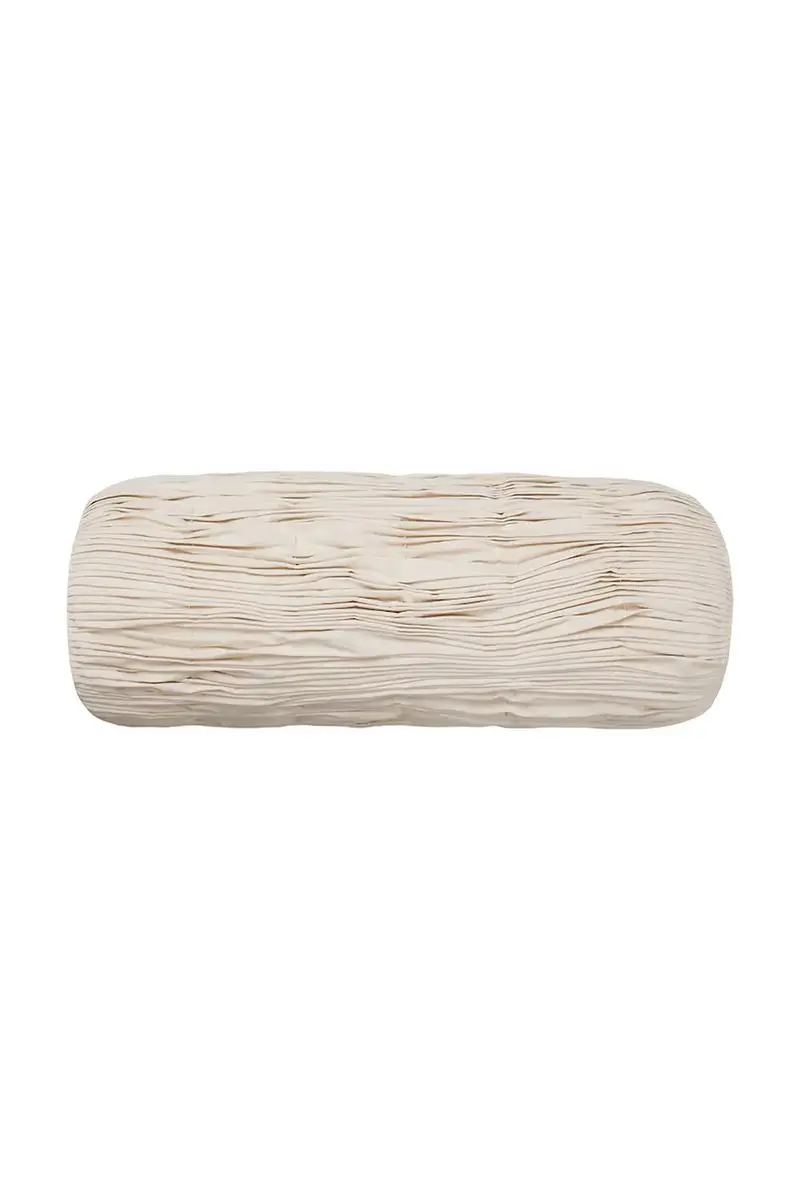 Ferm Living cuscino decorativo di cotone Falda 60 x 20 cm Beige