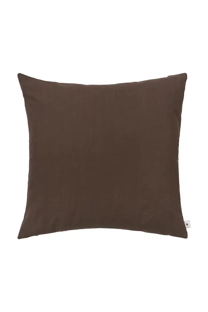 Ferm Living cuscino decorativo in cotone 50 x 50 cm Marrone