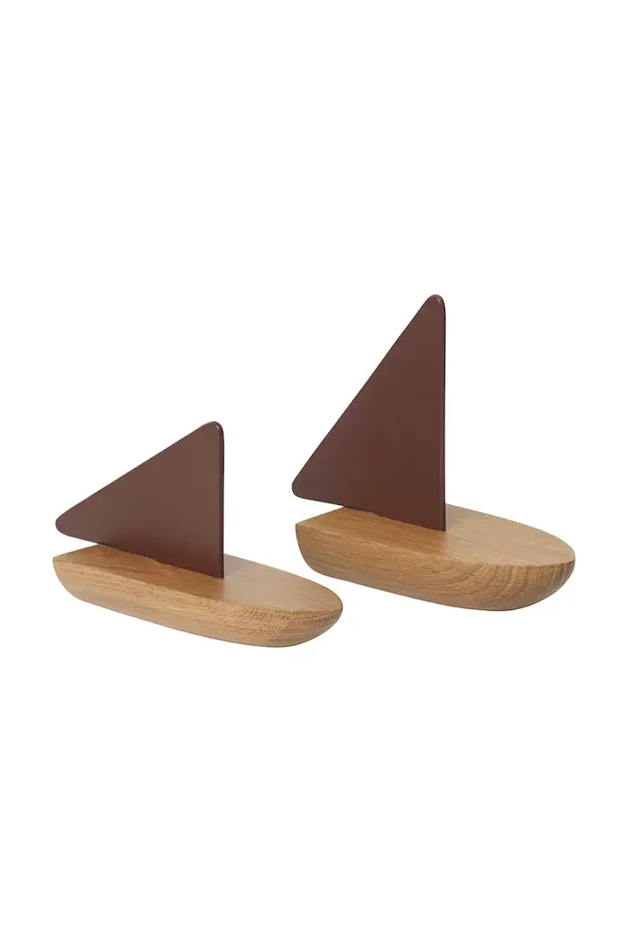 Ferm Living figurina decorativa pacco da 2 Beige