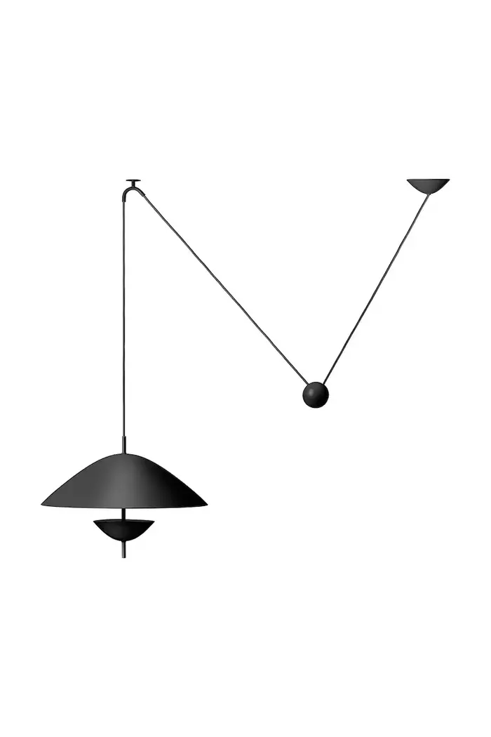 Ferm Living lampada da sospensione Lod Pendant Nero