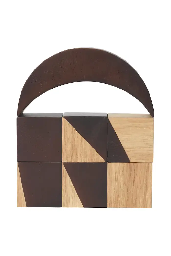 Ferm Living mattoncini Marrone