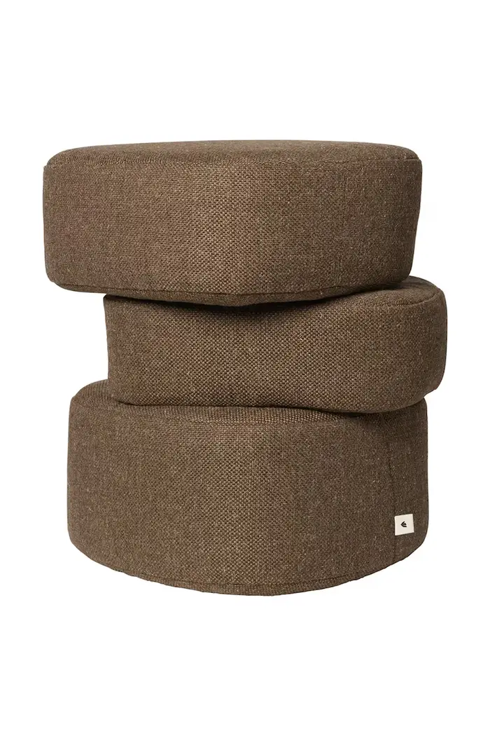 Ferm Living pouf 46 x 43 x 41 cm Marrone