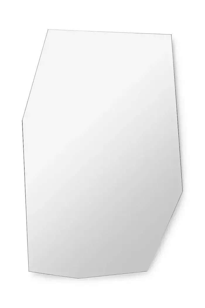 Ferm Living specchio da parete Shard Mirror Nero