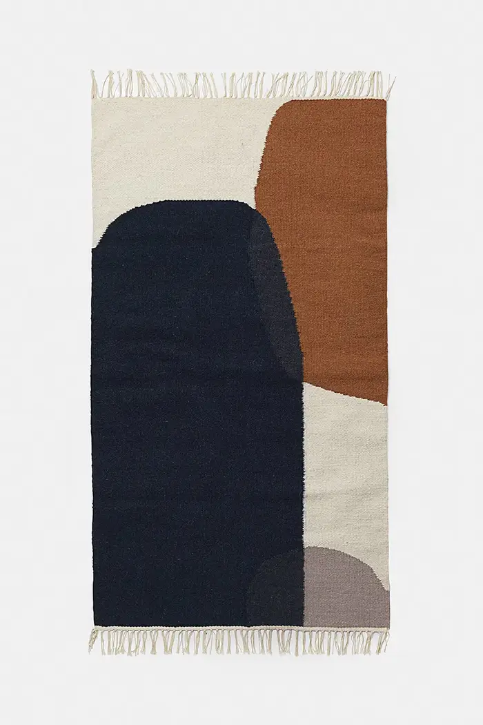 Ferm Living tappeto di lana Kelim Multicolore