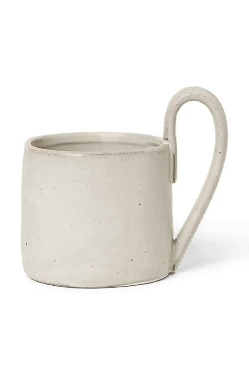 Ferm Living Tazza Flow Mug 360 ml Bianco