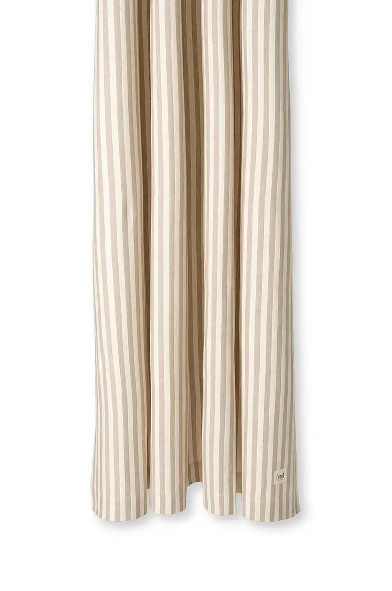 Ferm Living tenda da doccia Chambray Shower Curtain Bianco