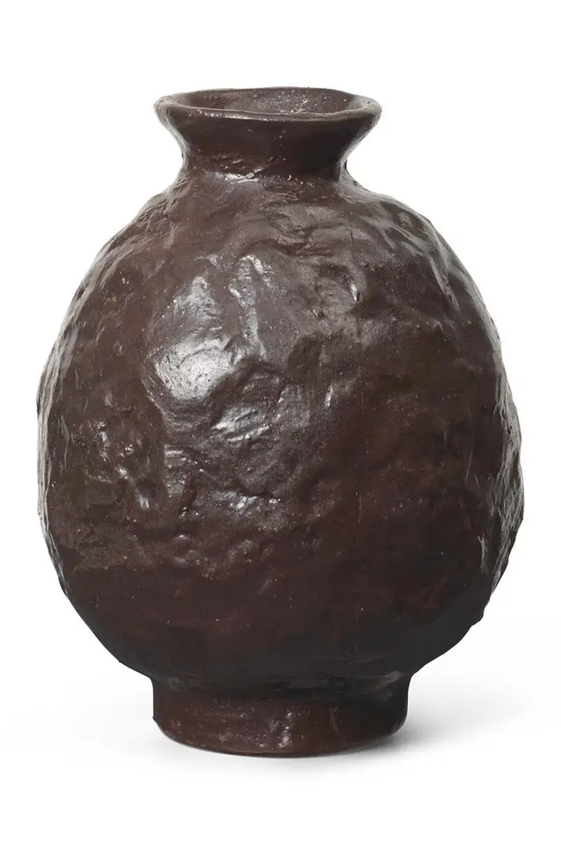 Ferm Living Vaso Decorativo Nero