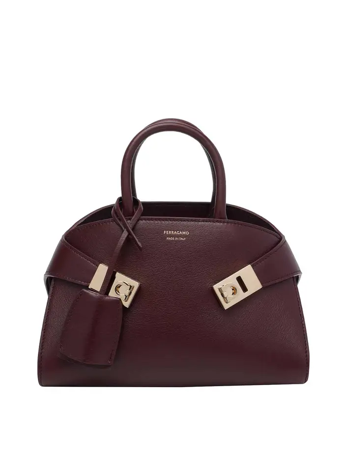 Ferragamo Borsa mini abbraccio Rosso