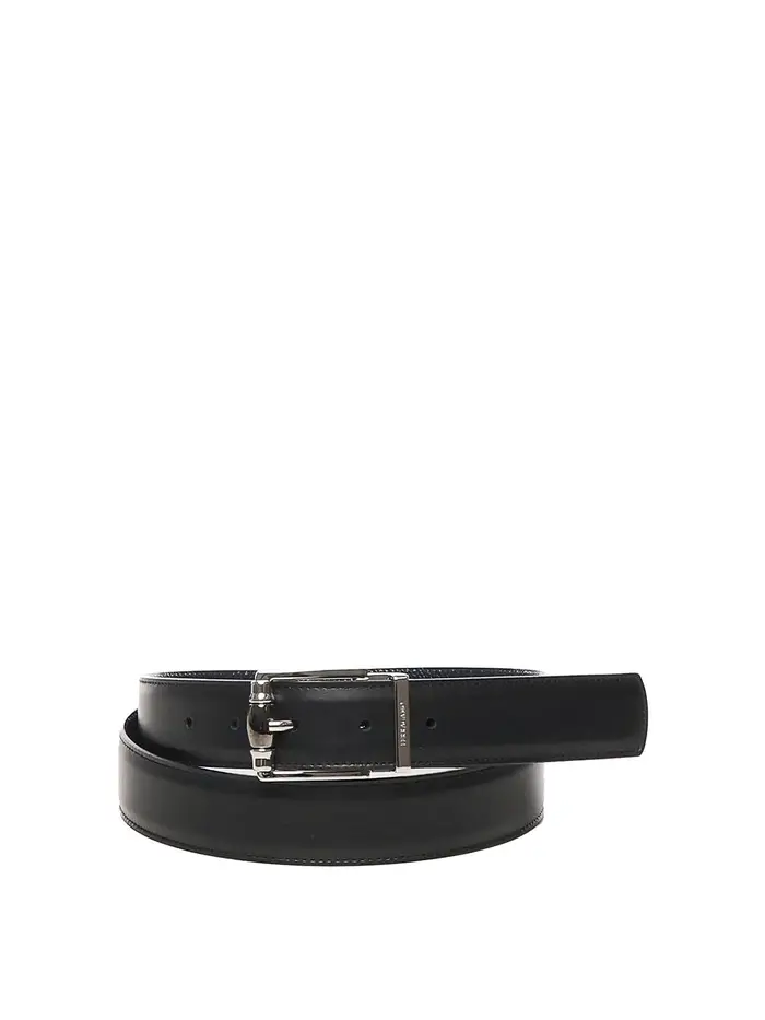 Ferragamo Cintura reversibile e regolabile Beige