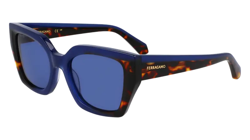 Ferragamo Occhiali da sole Donna Blu 872792