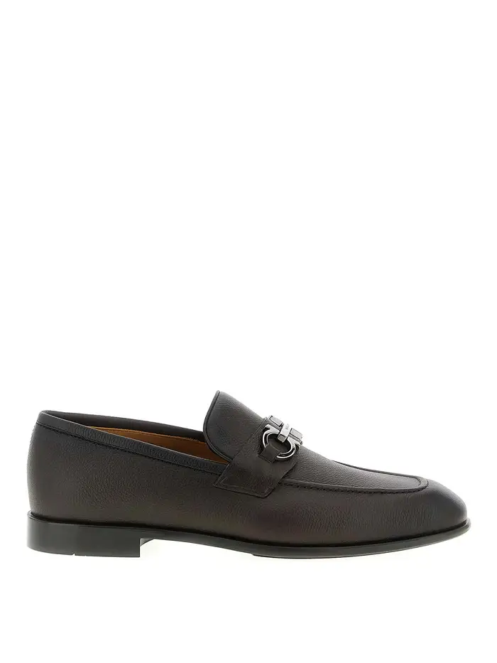 Ferragamo Mocassini Foster Marrone