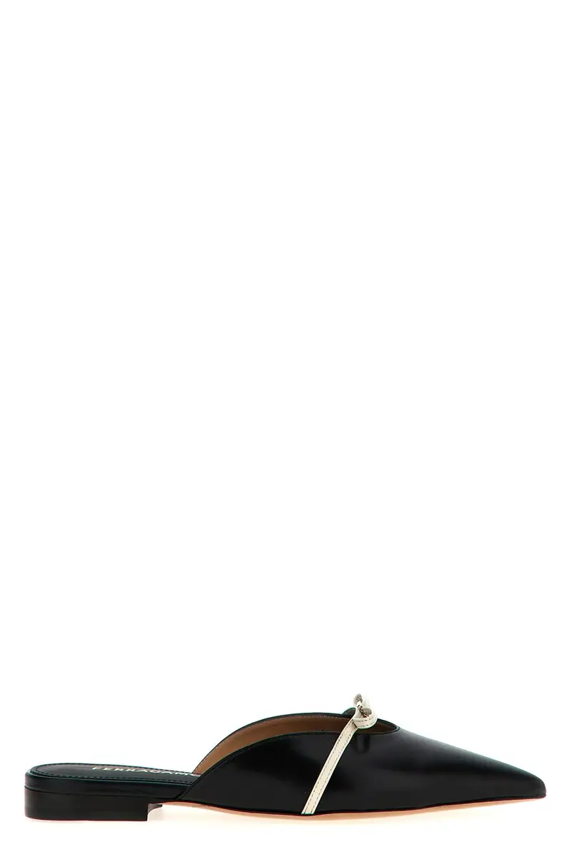 FERRAGAMO Mule Giulye Nero
