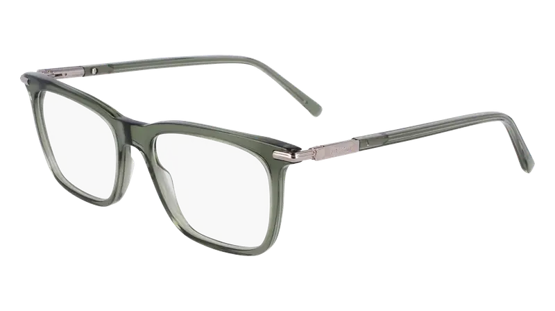 Ferragamo Uomo SF3007 317 Montature da vista Acetato Verde Squadrata Normale