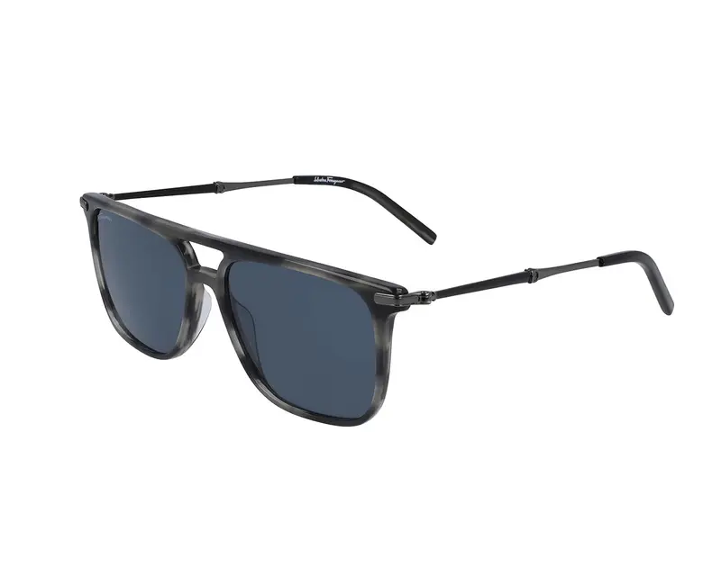 Ferragamo Occhiali da sole Uomo Blu 873809