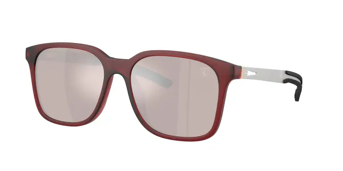 Ferrari Scuderia Unisex FZ6025D 508/B5 Occhiali da sole Iniettato Viola Viola Squadrata Normale