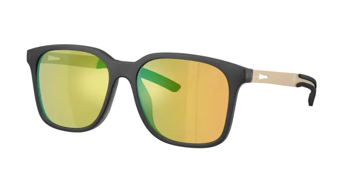 Ferrari Scuderia Unisex FZ6025D 531/8N Occhiali da sole Iniettato Nero Giallo Squadrata Normale