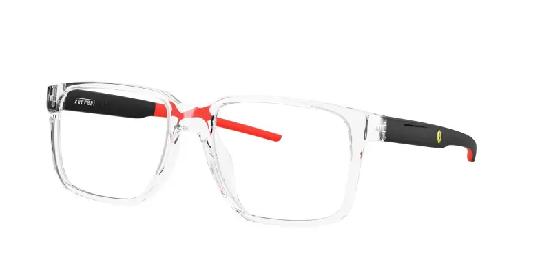 Ferrari Scuderia Unisex FZ8013D 513 Montature da vista Iniettato Trasparente Squadrata Normale