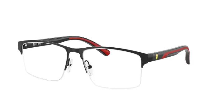 Ferrari Scuderia Uomo FZ7015 131 Montature da vista Metallo Nero Pillow Normale