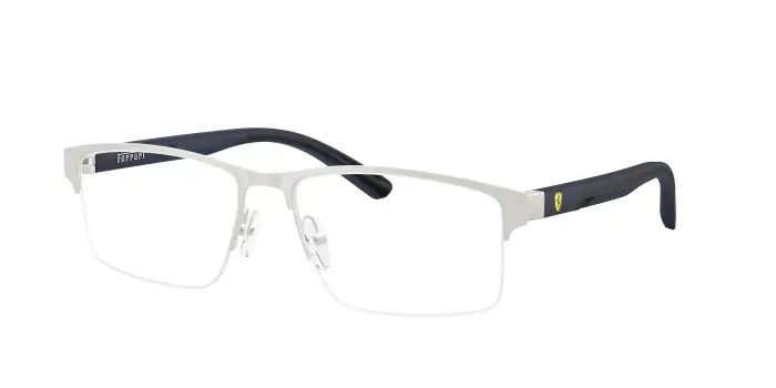 Ferrari Scuderia Uomo FZ7015 133 Montature da vista Metallo Grigio Pillow Normale