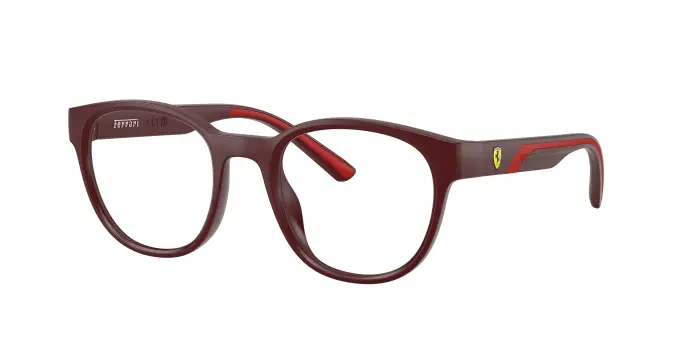 Ferrari Scuderia Uomo FZ8002U 530 Montature da vista Iniettato Rosso Trasparente Pantos Normale