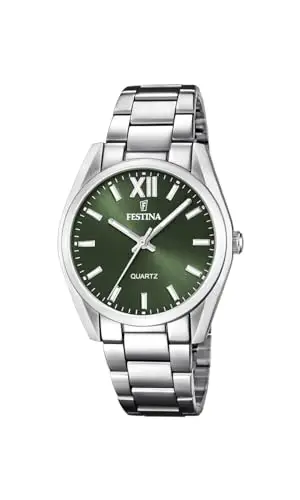 Festina alegria women's green stainless steel watch bracelet Boyfriend CollectionGreen