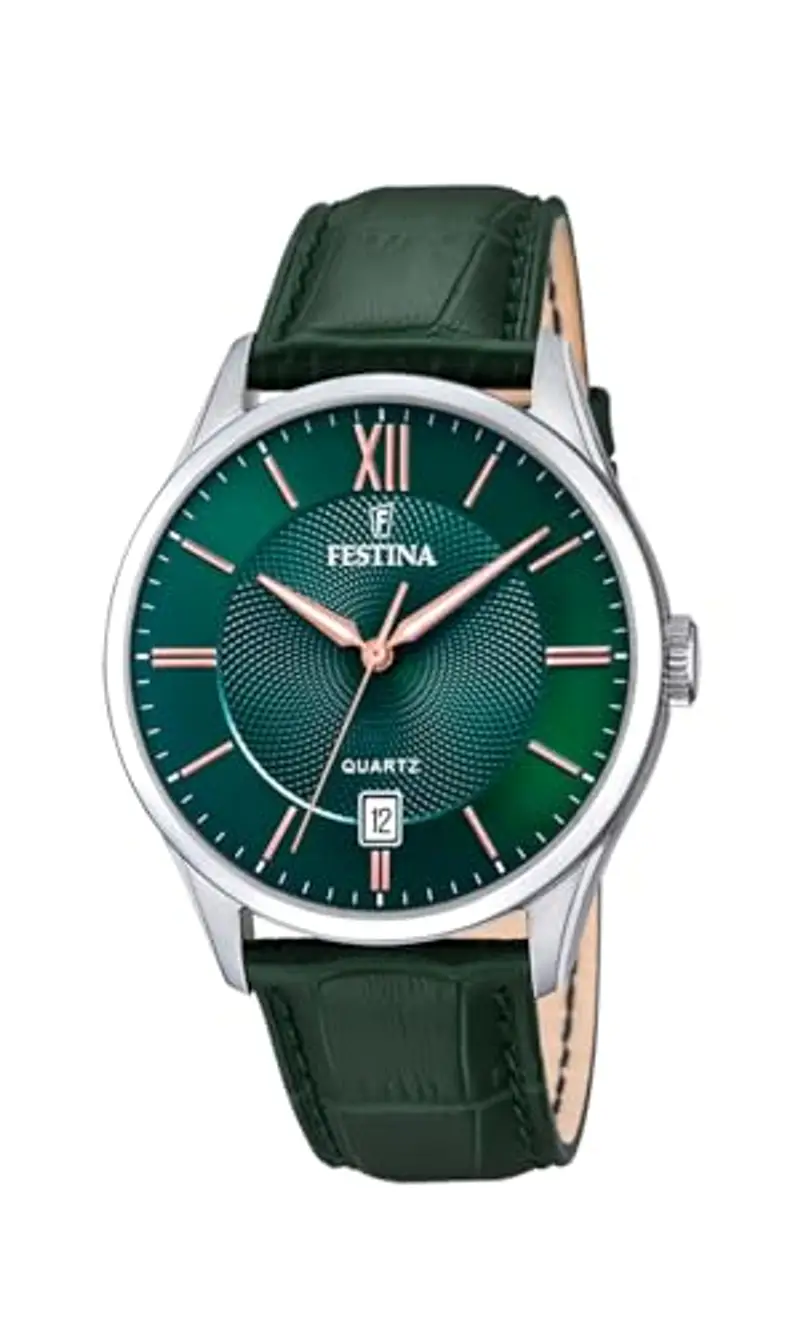 Festina Orologio Analogico al Quarzo Uomo con Cinturino in Pelle F20426/7