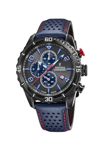 Festina Orologio Analogico Quarzo Uomo con Cinturino in Pelle F20519/3