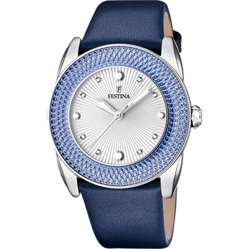 Festina Orologio Donna F16591/8 Outlet cassa di Acciaio inossidabile 316l Grigio cinturino in Gomma