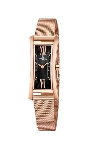 Festina Orologio Donna F6804/D Outlet cassa di Acciaio inossidabile 316l Oro cinturino in Acciaio inossidabile 316l Rosa
