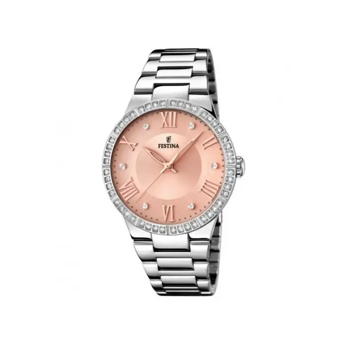 FESTINA Orologio Donna Boyfriend F16719/3 - Acciaio Inox