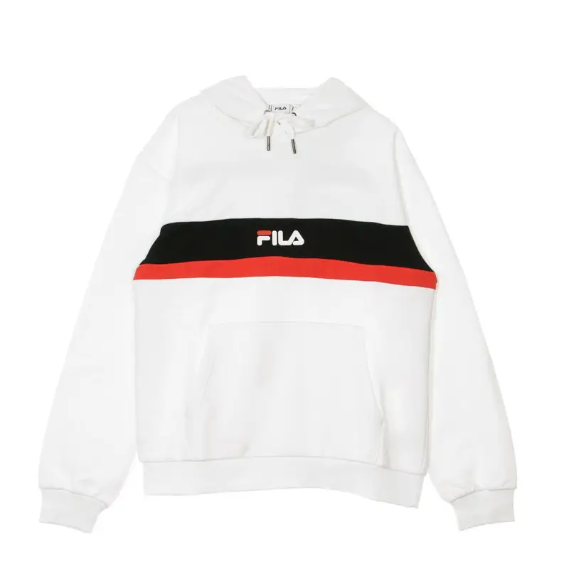 Fila Felpa Cappuccio Uomo Radomir Hoody Bright White/black/true Red