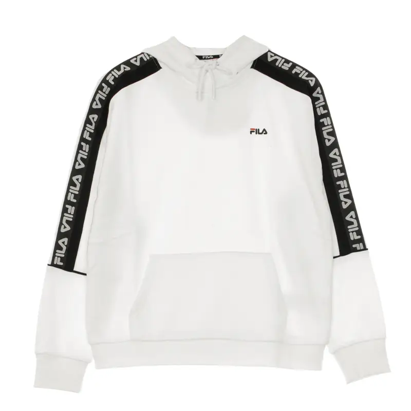 Fila Felpa Leggera Cappuccio Donna Tavora Hoody Bright White/black
