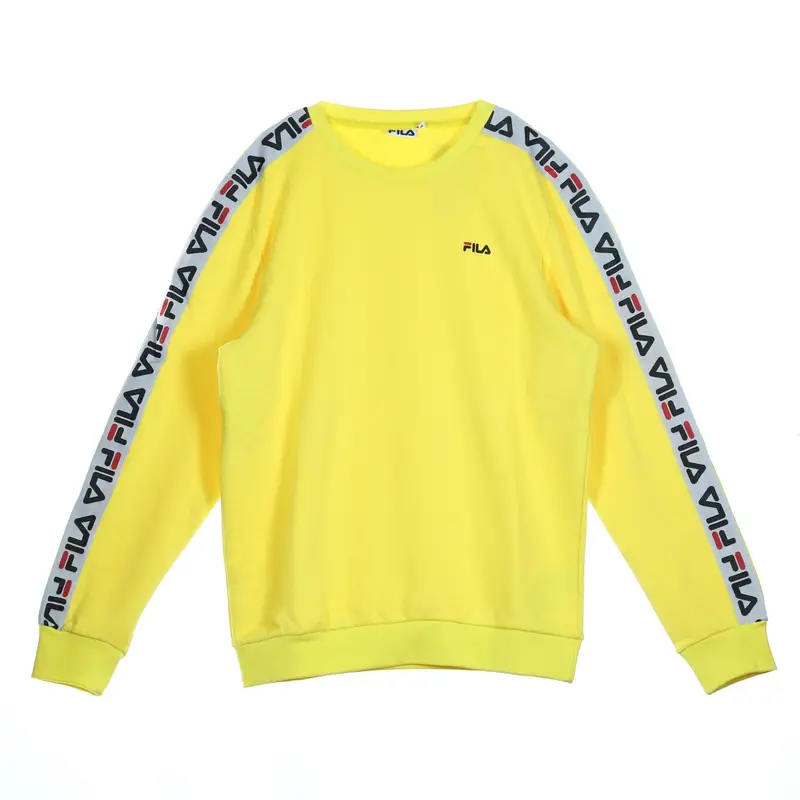 Fila Felpa Leggera Girocollo Uomo Aren Crew Dark Grey Melange