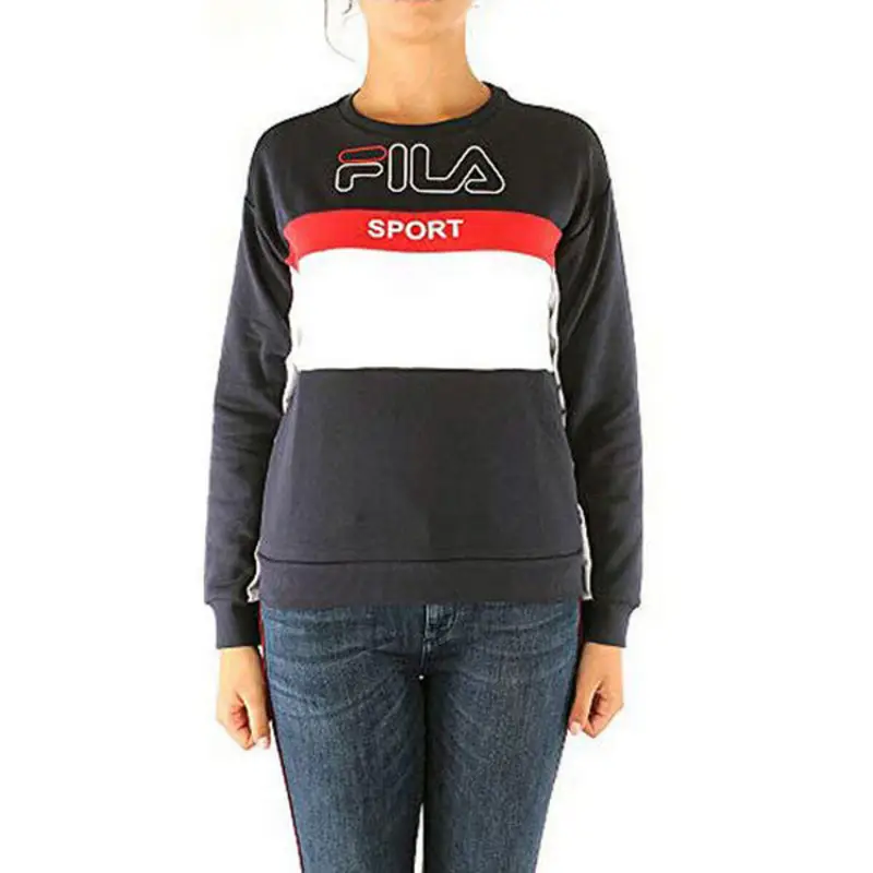 Felpa senza Cappuccio Donna Fila 682853 | Fila Nero