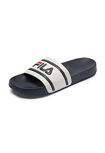 Fila Morro Bay Slipper, Infradito Uomo, Bianco White Navy, 42 EU