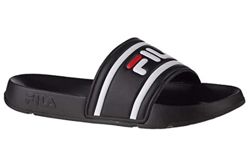 Fila Morro Bay Slipper, Infradito Uomo, Nero 25, 45 EU
