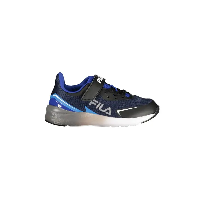 Fila Sneakers Bambino Blu con Strappo ed Elastici