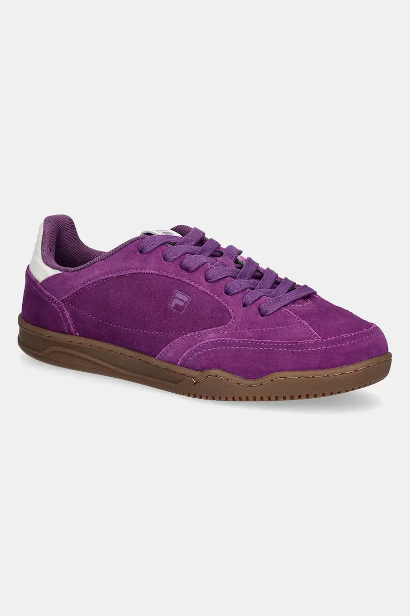 Fila sneakers in camoscio Slantshot uomo colore violetto FFM0415