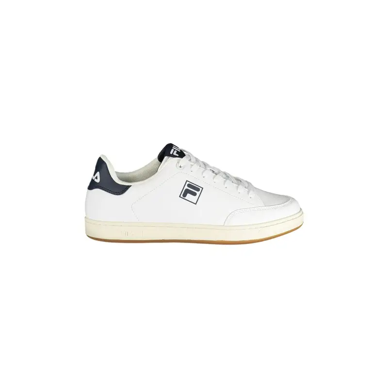 Fila Sneakers Uomo Bianche Sportive Lacci Logo Bianco